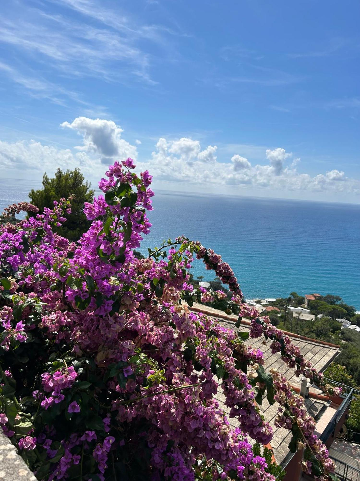 Beautiful Tigullio Casa Vintage, Parcheggio, 10 Min Da Cavi Borgo Vista Mare Appartement Lavagna Buitenkant foto